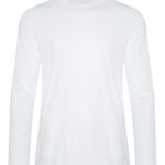ATC™ EUROSPUN® RING SPUN LONG SLEEVE TEE - White - L