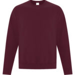 ATC™ EVERYDAY FLEECE CREWNECK SWEATSHIRT - Maroon - 2XL