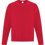 ATC™ EVERYDAY FLEECE CREWNECK SWEATSHIRT - Red - M