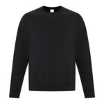 ATC™ EVERYDAY FLEECE CREWNECK SWEATSHIRT - Black - 4XL