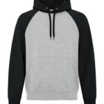 ATC™ EVERYDAY FLEECE TWO TONE HOODIE - Athletic Heather/Black - 3XL