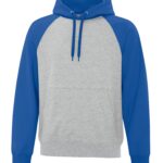 ATC™ EVERYDAY FLEECE TWO TONE HOODIE - Athletic Heather/Royal - S