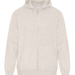 ATC™ EVERYDAY FLEECE FULL ZIP HOODIE - Oatmeal Heather - 3XL