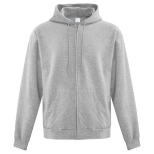 ATC™ EVERYDAY FLEECE FULL ZIP HOODIE - Athletic Heather - 2XL