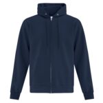 ATC™ EVERYDAY FLEECE FULL ZIP HOODIE - Navy - L