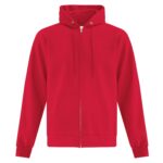 ATC™ EVERYDAY FLEECE FULL ZIP HOODIE - Red - XL