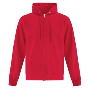 ATC™ EVERYDAY FLEECE FULL ZIP HOODIE - Red - 2XL