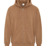 ATC™ EARTH WASH® TOURBILLON FLEECE FULL ZIP HOODIE - Earth Caramel - L