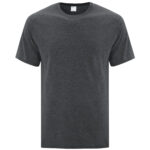 ATC™ EVERYDAY SIDE SEAM TEE - Dark Grey Heather** - S