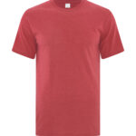 ATC™ EVERYDAY SIDE SEAM TEE - Heather Red** - 2XL