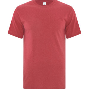 ATC™ EVERYDAY SIDE SEAM TEE - Heather Red** - 2XL