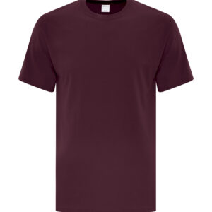 ATC™ EVERYDAY SIDE SEAM TEE - Maroon - 2XL
