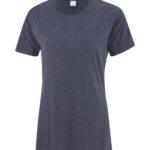 ATC™ EVERYDAY SIDE SEAM LADIES' TEE - Heather Navy** - S
