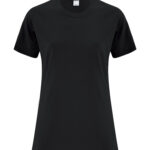 ATC™ EVERYDAY SIDE SEAM LADIES' TEE - Black - L