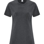 ATC™ EVERYDAY SIDE SEAM LADIES' TEE - Dark Grey Heather** - L