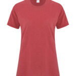 ATC™ EVERYDAY SIDE SEAM LADIES' TEE - Heather Red** - 3XL