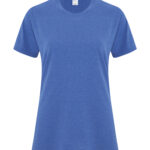 ATC™ EVERYDAY SIDE SEAM LADIES' TEE - Heather Royal** - 2XL