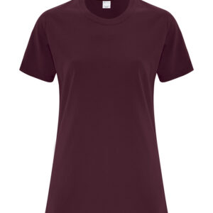 ATC™ EVERYDAY SIDE SEAM LADIES' TEE - Maroon - L