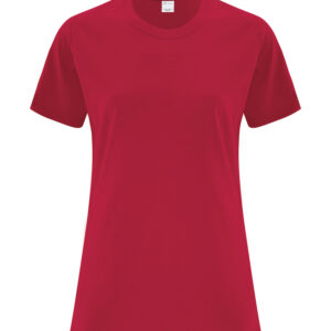 ATC™ EVERYDAY SIDE SEAM LADIES' TEE - Red - 2XL
