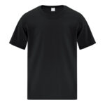 ATC™ EVERYDAY SIDE SEAM YOUTH TEE - Black - XL