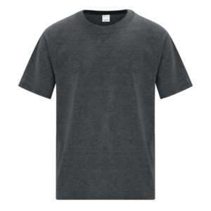 ATC™ EVERYDAY SIDE SEAM YOUTH TEE - Dark Grey Heather** - L