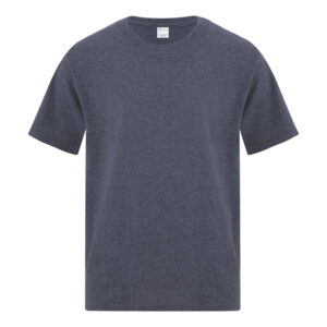 ATC™ EVERYDAY SIDE SEAM YOUTH TEE - Heather Navy** - L