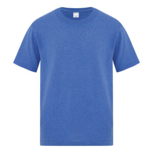 ATC™ EVERYDAY SIDE SEAM YOUTH TEE - Heather Royal** - XS