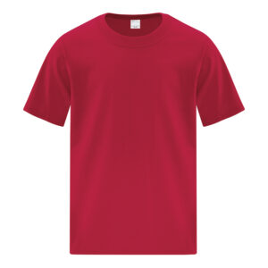 ATC™ EVERYDAY SIDE SEAM YOUTH TEE - Red - L