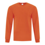 ATC™ EVERYDAY SIDE SEAM LONG SLEEVE TEE - Orange - L