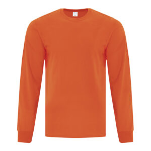ATC™ EVERYDAY SIDE SEAM LONG SLEEVE TEE - Orange - 2XL