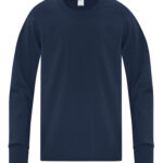 ATC™ EVERYDAY SIDE SEAM LONG SLEEVE YOUTH TEE - Navy - M