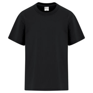 ATC™ EVERYDAY BLEND SIDE SEAM YOUTH TEE - Black - L
