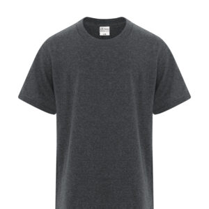 ATC™ EVERYDAY BLEND SIDE SEAM YOUTH TEE - Dark Grey Heather - XS