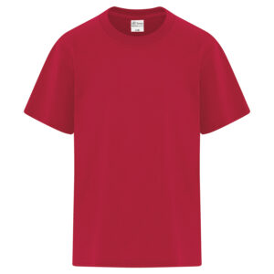 ATC™ EVERYDAY BLEND SIDE SEAM YOUTH TEE - Red - L