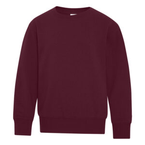 ATC™ EVERYDAY FLEECE CREWNECK YOUTH SWEATSHIRT - Maroon - L