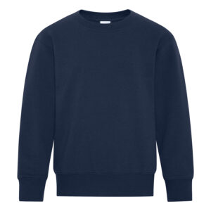 ATC™ EVERYDAY FLEECE CREWNECK YOUTH SWEATSHIRT - Navy - L