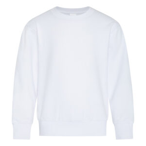 ATC™ EVERYDAY FLEECE CREWNECK YOUTH SWEATSHIRT - White - L