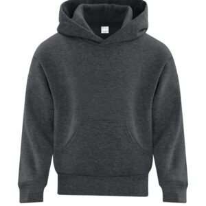 ATC™ EVERYDAY FLEECE YOUTH HOODIE - Dark Heather Grey - L