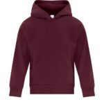 ATC™ EVERYDAY FLEECE YOUTH HOODIE - Maroon - M