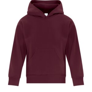 ATC™ EVERYDAY FLEECE YOUTH HOODIE - Maroon - L