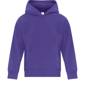 ATC™ EVERYDAY FLEECE YOUTH HOODIE - Purple - L