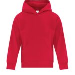 ATC™ EVERYDAY FLEECE YOUTH HOODIE - Red - M