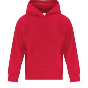 ATC™ EVERYDAY FLEECE YOUTH HOODIE - Red - L