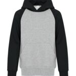 ATC™ EVERYDAY FLEECE TWO TONE YOUTH HOODIE - Athletic Heather/Black - XL