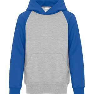 ATC™ EVERYDAY FLEECE TWO TONE YOUTH HOODIE - Athletic Heather/Royal - L