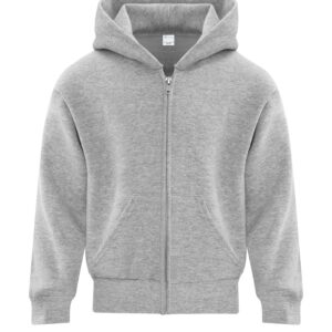 ATC™ EVERYDAY FLEECE FULL ZIP YOUTH HOODIE - Athletic Heather - L