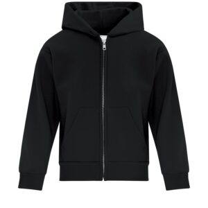 ATC™ EVERYDAY FLEECE FULL ZIP YOUTH HOODIE - Black - L