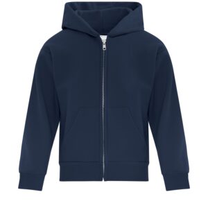 ATC™ EVERYDAY FLEECE FULL ZIP YOUTH HOODIE - Navy - L
