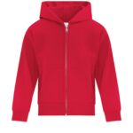 ATC™ EVERYDAY FLEECE FULL ZIP YOUTH HOODIE - Red - L