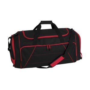 ATC™ VarCITY DUFFEL 805 L - Black/True Red - OSFA
